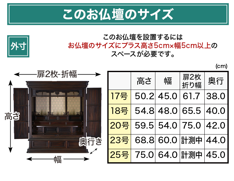 なごみ 本ケヤキ・紫檀・黒檀・シャム柿・ウォールナット 17～25号