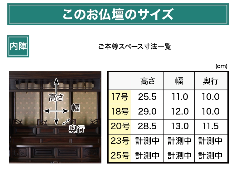 なごみ 本ケヤキ・紫檀・黒檀・シャム柿・ウォールナット 17～25号