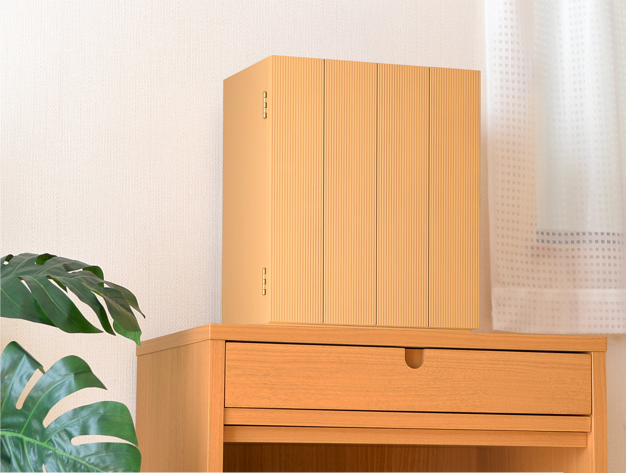 木目が美しく艶やかな木肌