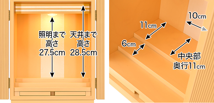 上置きモダン仏壇 コール メープル 15号 | 仏壇・仏具・位牌の専門店