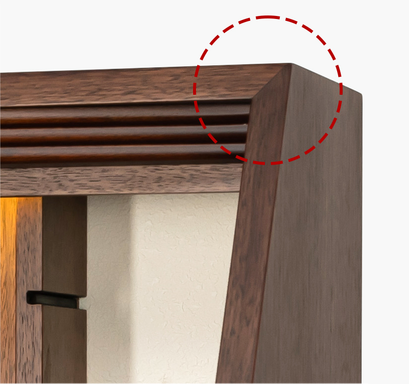 美しさをつなぐ留め加工