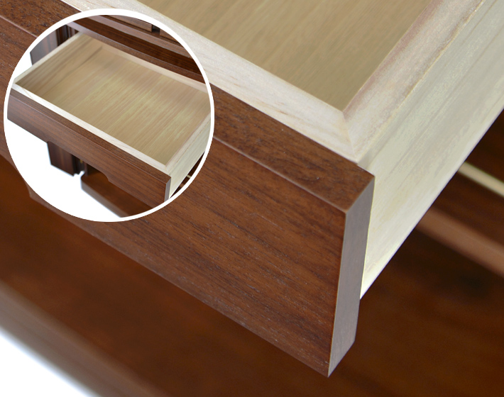 床置きモダン仏壇 マーキュリー ウォールナット・ナラ・ホワイト 15×45