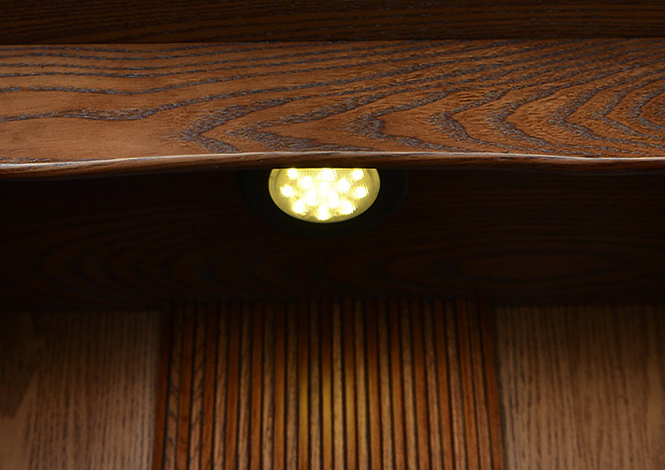 省エネ型LED照明標準装備の本体内部写真