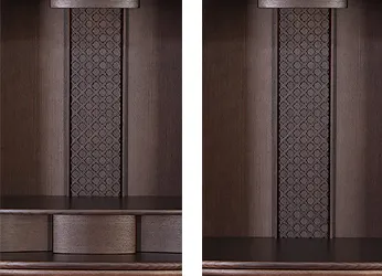 須弥壇二段目と全てを外した時