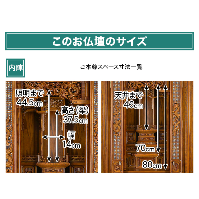 千龍 本欅 22×54号