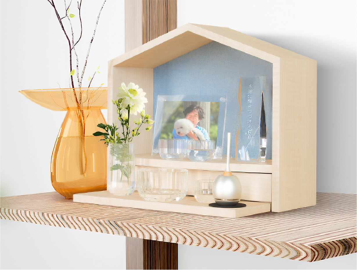 いつもの暮らしのすぐそばに。新しい祈りのカタチ HOUSEミニ仏壇