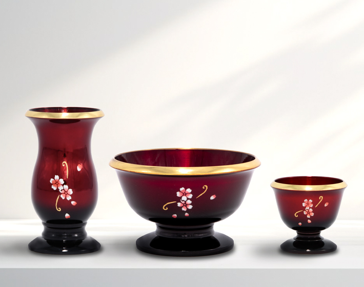 仏具セット【珍品・アンティーク・古道具・骨董品】蝋燭立て（ろうそくたて）と水差し 仏具セット【珍品・アンティーク・古道具・骨董品】蝋燭立て
