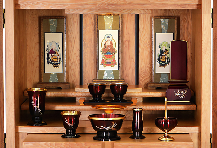 唐木 位牌　(仏具、仏壇)☆4 唐木位牌 紫檀 春日｜おしゃれな仏壇・位牌・仏具の通販サイト「recole