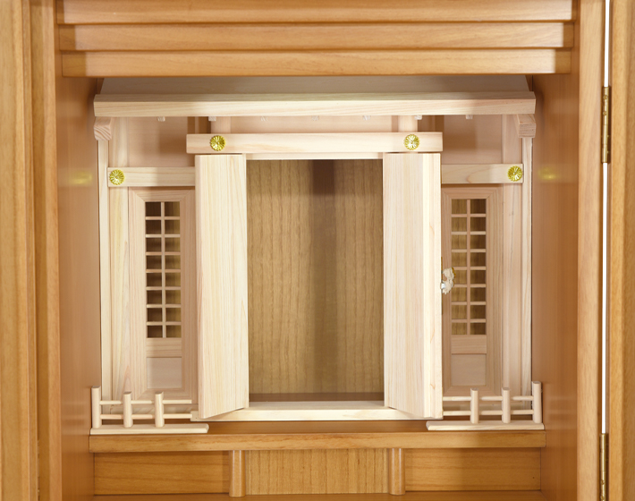 祖霊舎【高尚(たかなお) 21号】神徒壇祖霊舎 モダン 上置き 霊璽 御霊