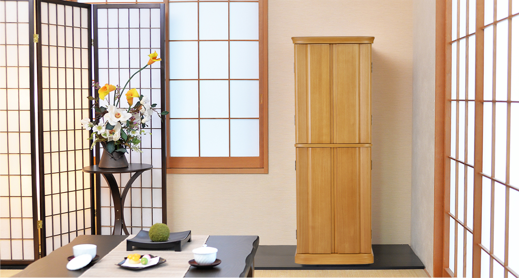 優しいデザインでお部屋に馴染む