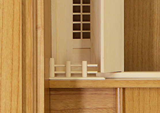 高級感を醸し出す高欄