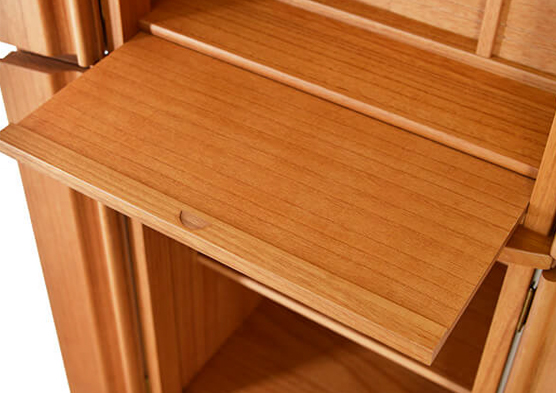 スライド式棚板