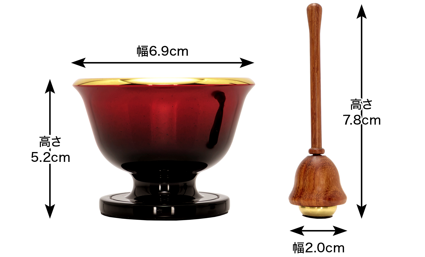 綺麗にリン本体へ収納